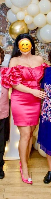 Рокля Цвят Цикламена