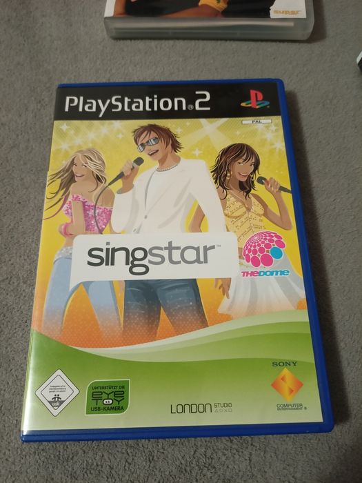 Jocuri Karaoke Singstar si Singstar Pop Hits pt PS 2, în germana