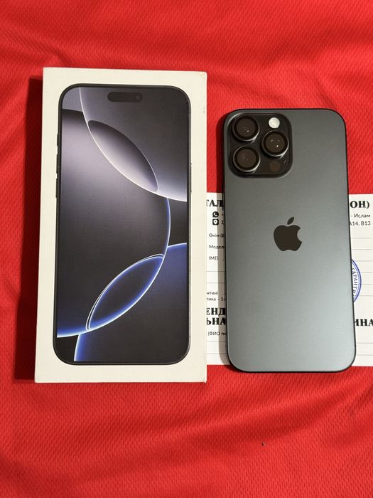 Iphone 16 Pro Max 256 gb akb 96