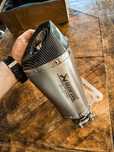 Toba esapamant finala Akrapovic (bmw, yamaha, mt09, mt07, s1000rr)