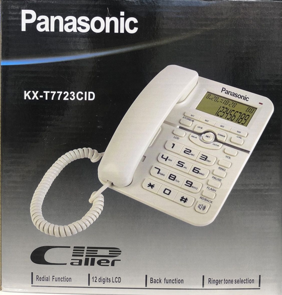 Супер, абсолютно новый, стационарный телефон panasonic 7723 домашний,