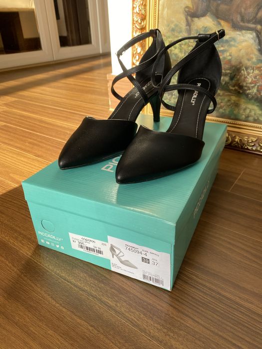 Туфли новые, натуральная кожа, Бразилия, 39 размер