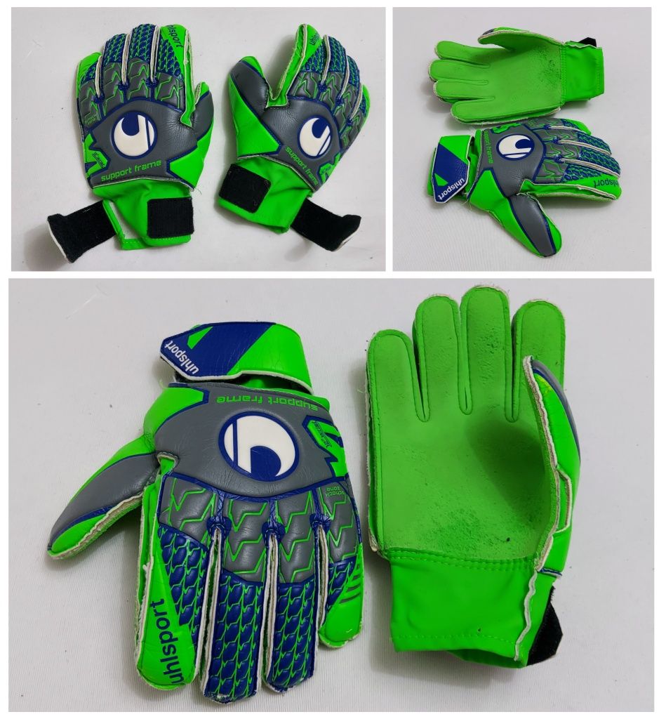 Mănuși portar Uhlsport Fingersave Tensiongreen Soft Supportframe Nr. 6