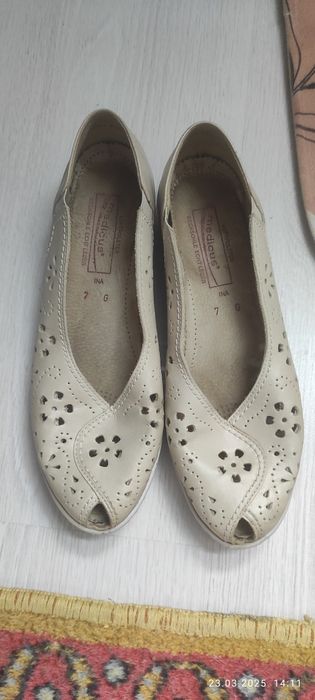 Женская обувь кожаная