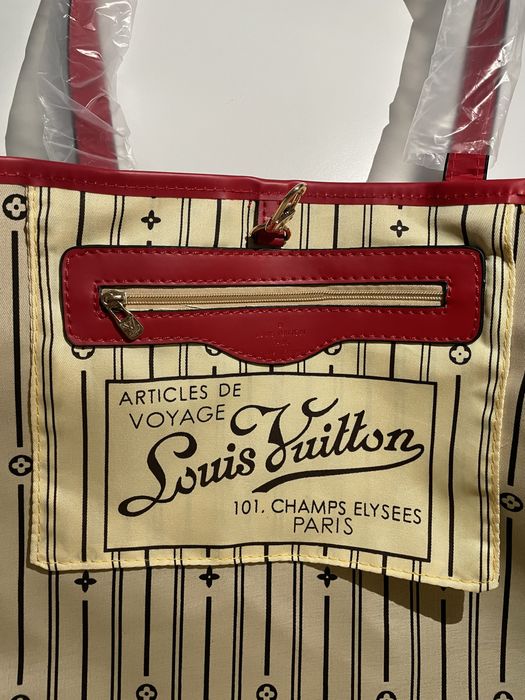 Louis Vuitton Neverfull Monogram Red Edition – Vintage, Nou