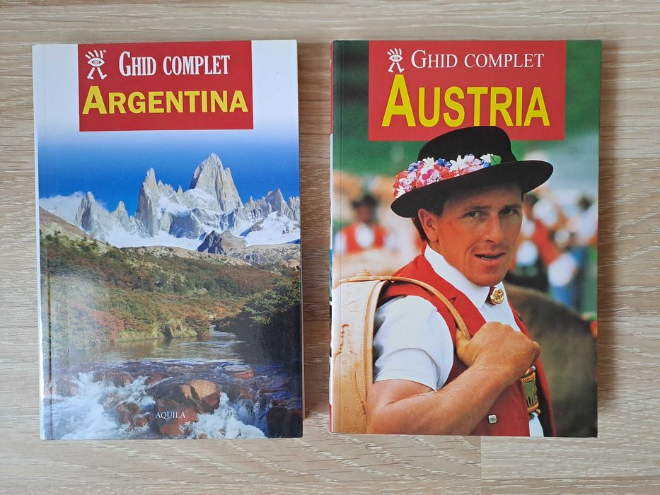 Pachet 5 ghiduri complete-Argentina, Austria, Germania, Grecia, Spania