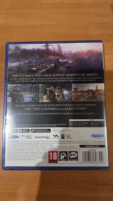 Metro Exodus : Complete Edition PS5