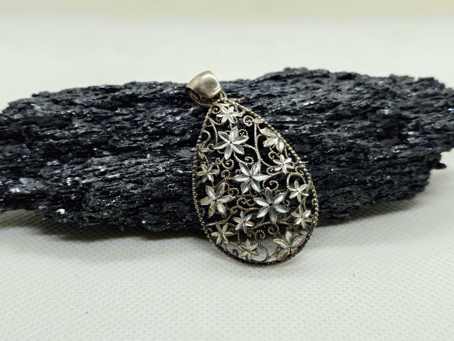 pandantiv „grădina de argint” • filigran