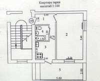 Продам квартиру!!! 1в2 Чил 25 кв балкон 2*6 ориентир ватан