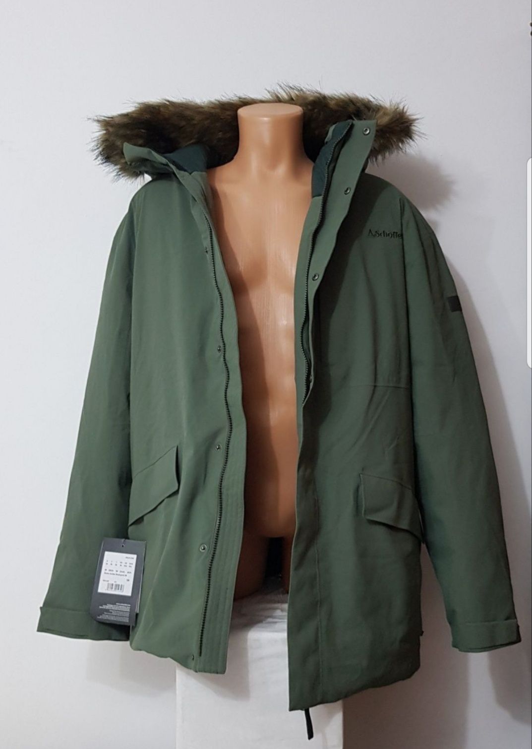 Geaca Nouă de puf SCHOFFELL Parka, model Budapesta, Venturi 10k, nr 58