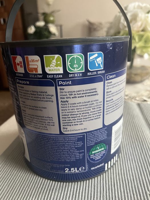 Боя за стени и тавани Dulux Pebble Shore