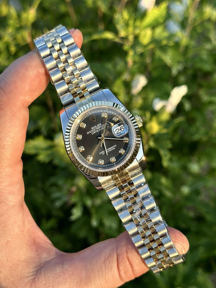 Rolex datejust gray dial 36,mm