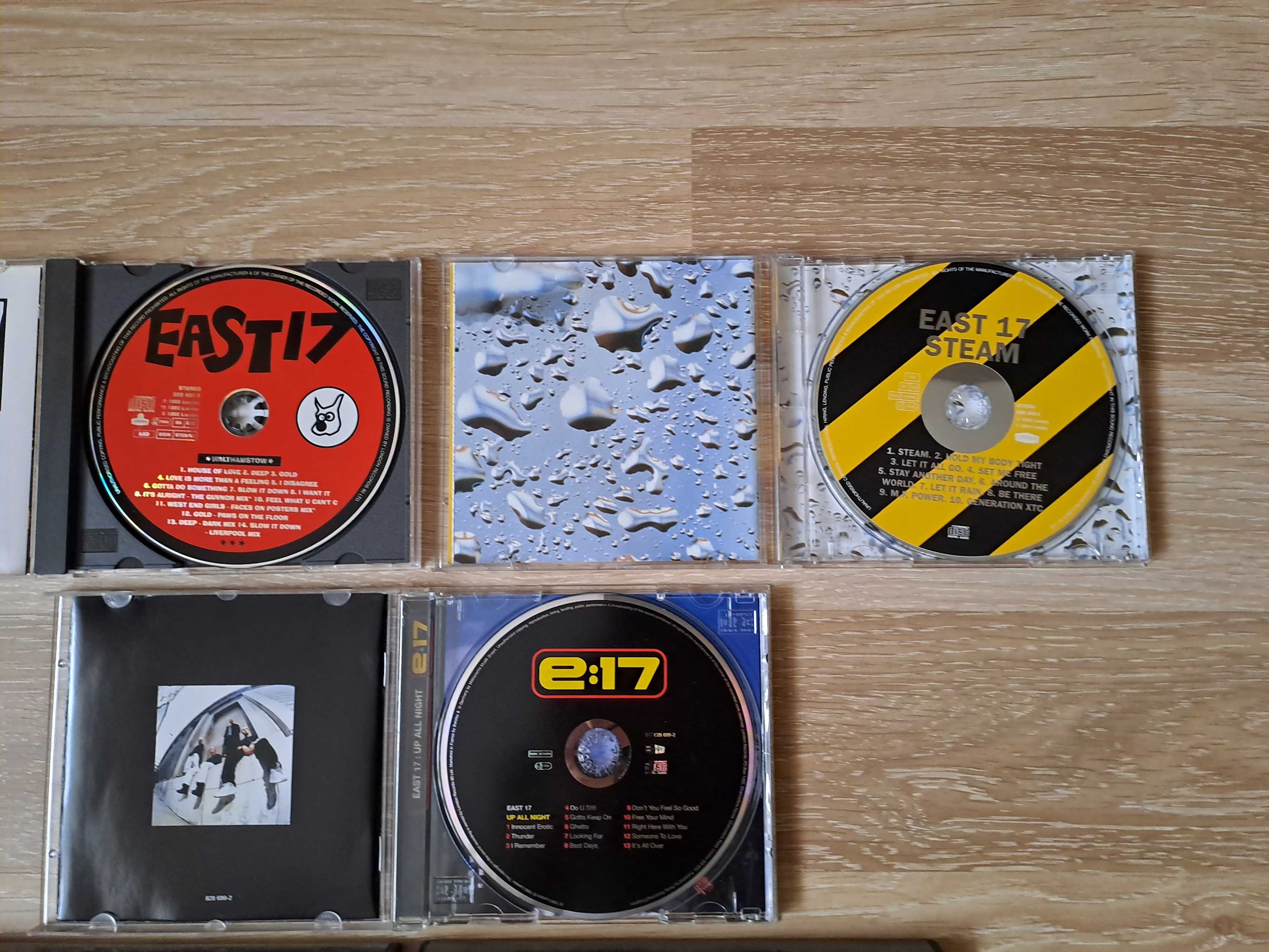 Colectie East 17 - 6 CD+CD Maxi originale (Eurodance)- Albume +CD Maxi