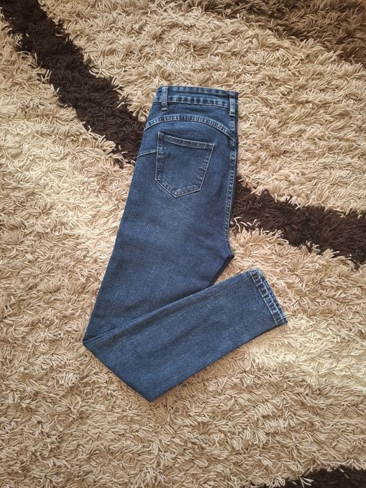 Blugi dama elastici, talie inalta, transport gratuit