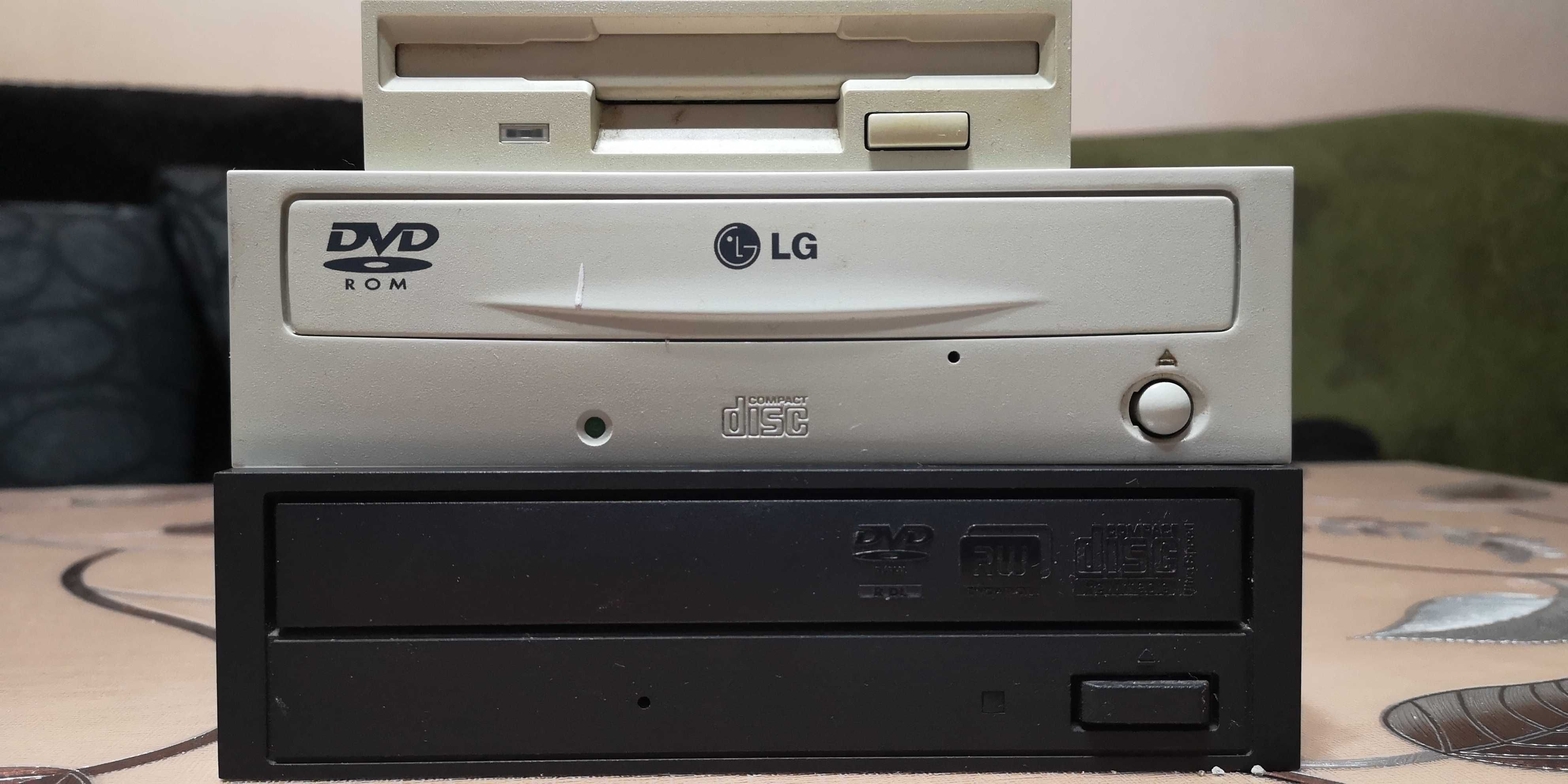 DVD ROM и Floppy drive