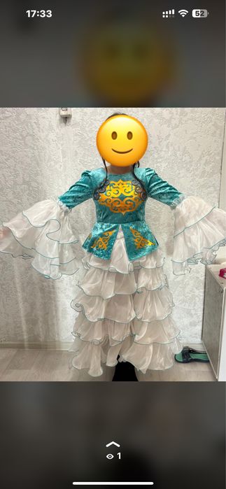 Национальное платье на Наурыз