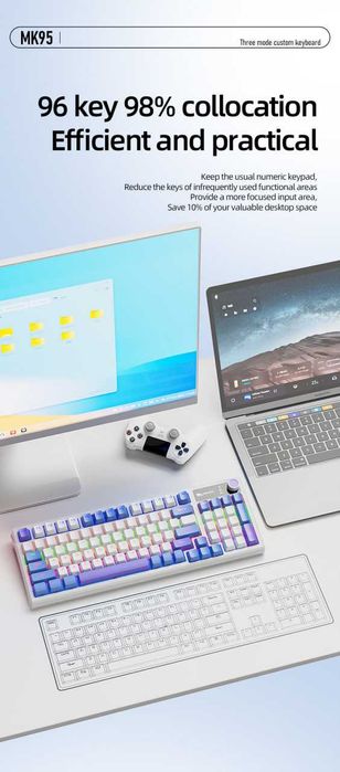 Smailwolf MK95 — механическая клавиатура беспроводная