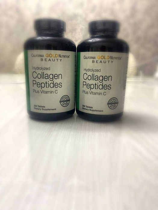 California Gold 
Hydrolyzed Collagen Peptides Plus Vitamin C