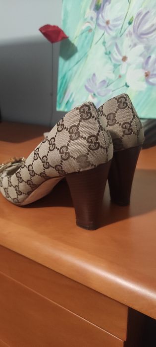 Обувки Gucci bamboo - оригинални