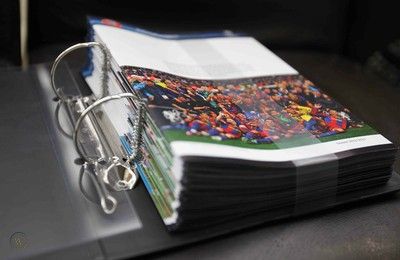 Vand Album UEFA Champions League Statistics Handbook 2008-2009 FCSB