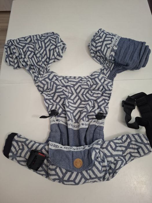 Хибридна бебеносеща раница Leni Lamb