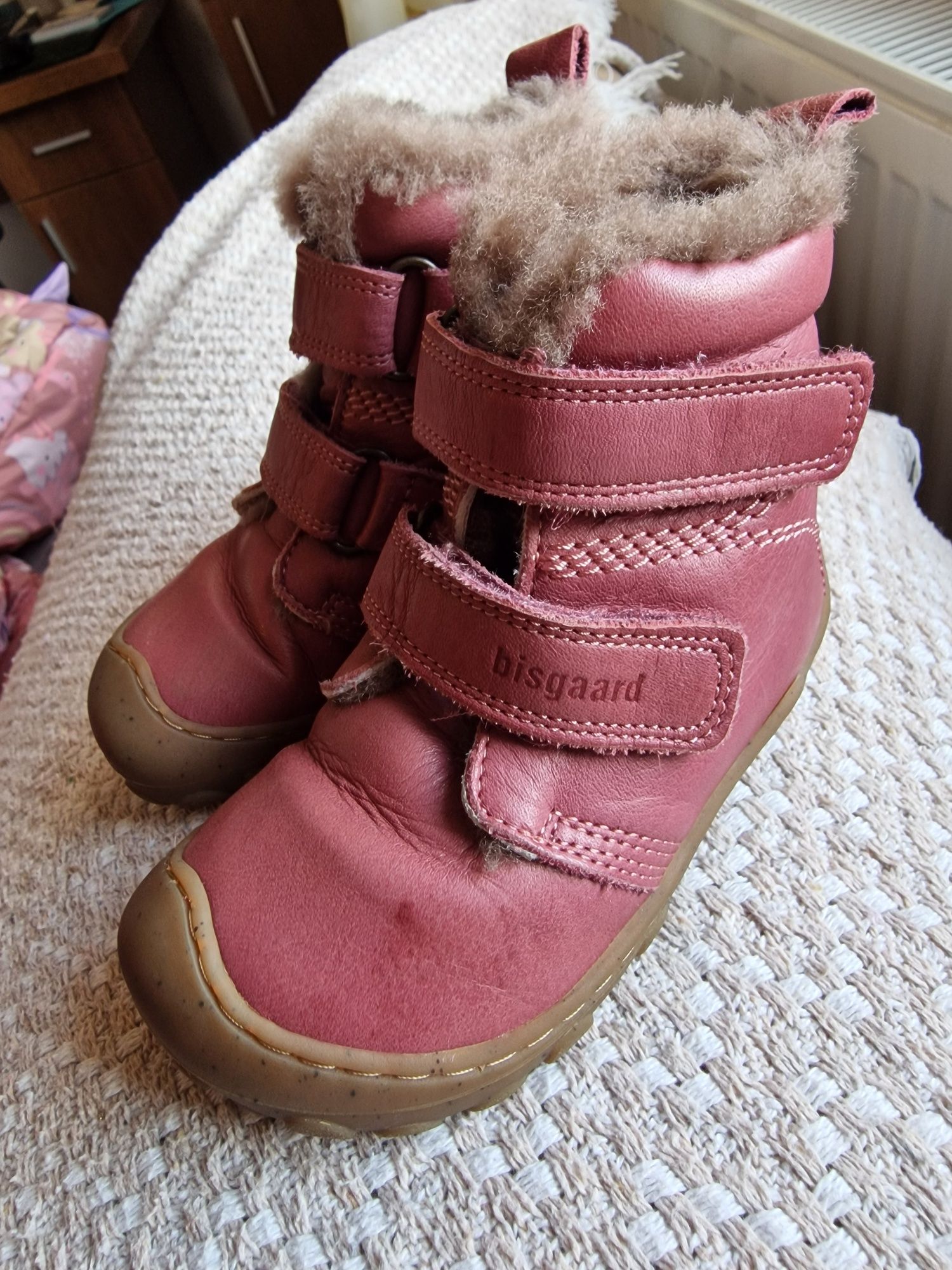 Ghete iarna barefoot imblanite Bisgaard