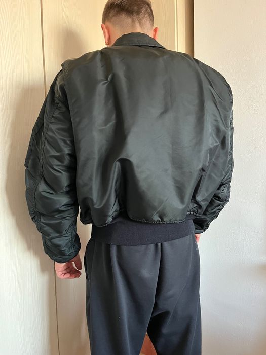 Geaca cerruti 1881 Ferrari bomber M italy formula 1 aviator  vintage