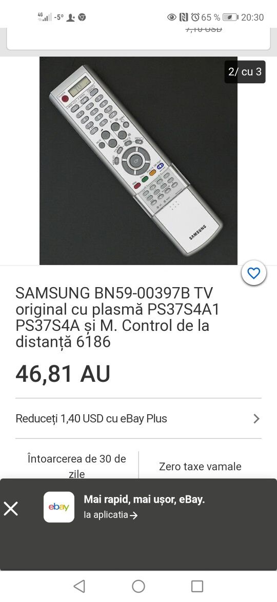 Telecomandă Samsung originală