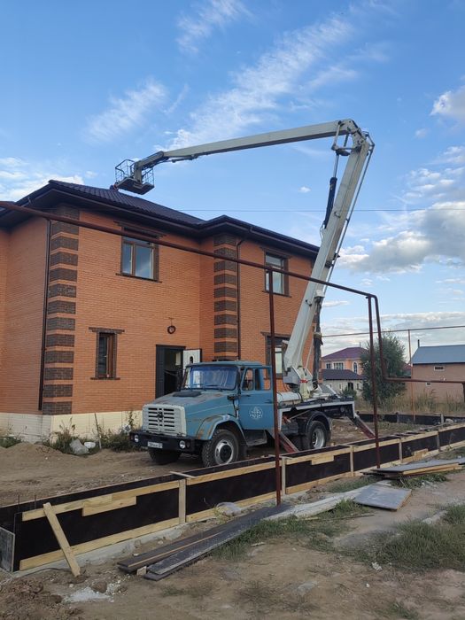 Услуги автовышки 22 метра. Автовышка