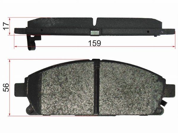 Колодки тормозные передние Новые Nissan Pathfinder