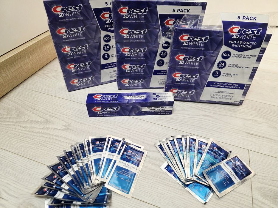 Избелваща паста за зъби на Крест/Crest
*1бр. паста-1 тубичката-20