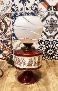 Порцеланова, ръчно изработена лампа от Италия, Флоренция.