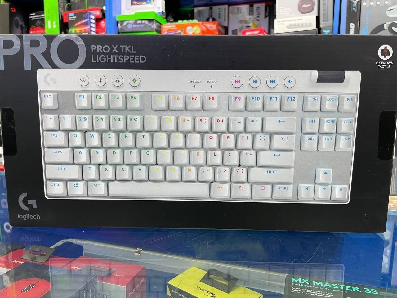 Новинка! Logitech G PRO X TKL White Механическая Клавиатура