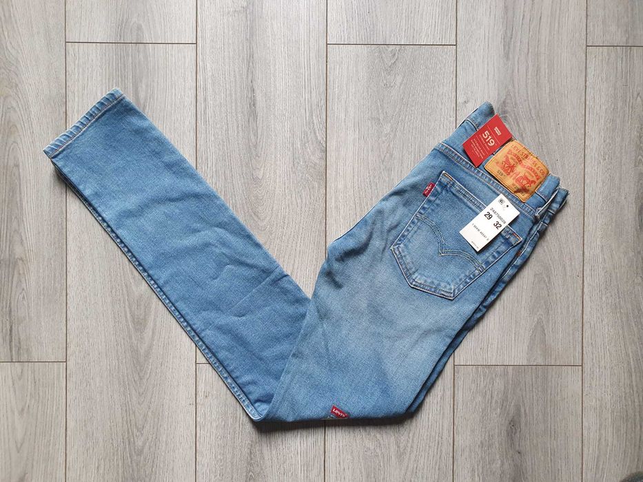 (NOU) Blugi LEVI'S 519 Extreme Skinny Albastru- Marimea W29 L32