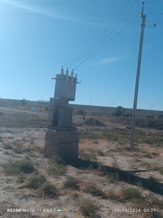 Transfarmatot yangi oʻrnatilgan lekin ishlatlmagan