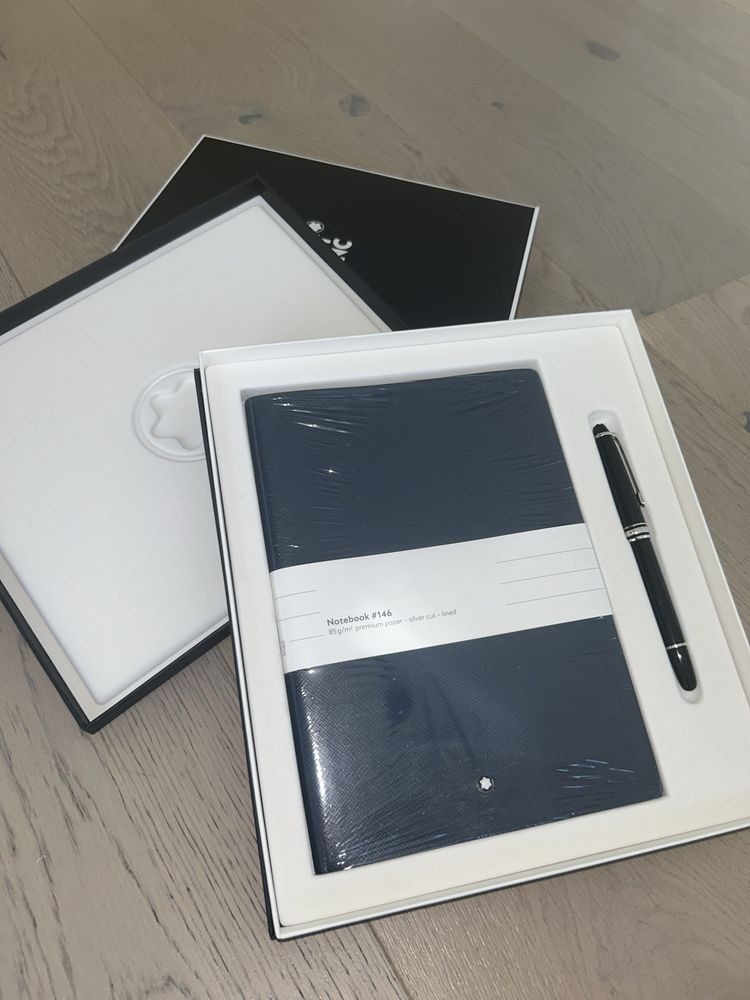 Montblanc Meisterstück Classique комплект тефтер с химикалка