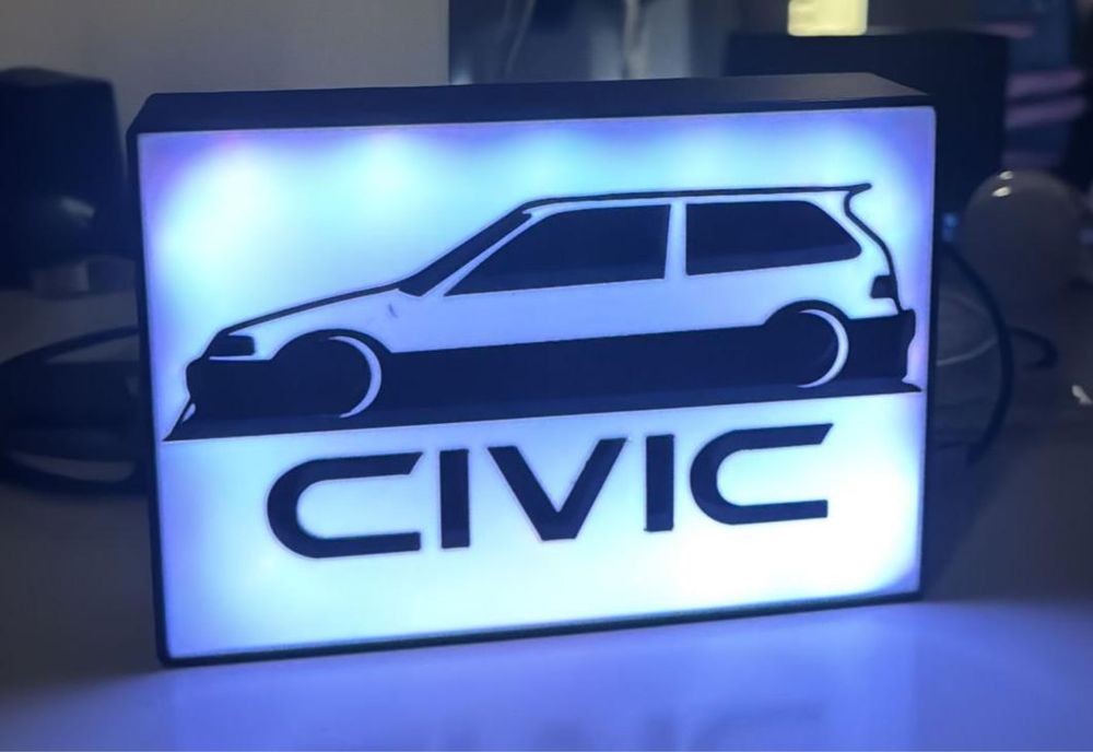 Light box pentru noptiera