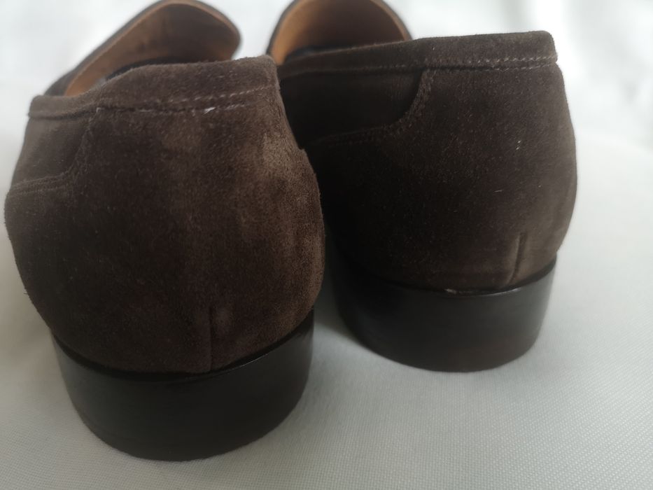 Boggi Milano, мъжки обувки естествен велур, номер 41