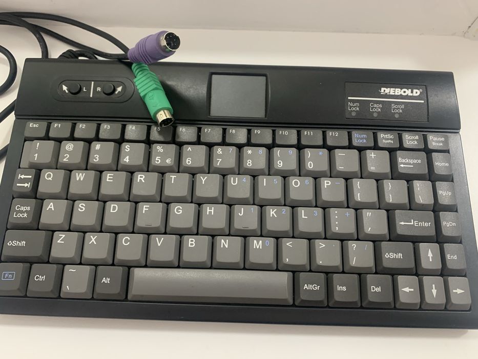 Клавиатура Diebold с тачпадом