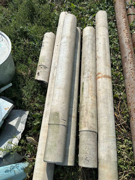 Асбестовые трубы до 1, 4 м. Диаметр 13 см,  метр - 800 тенге