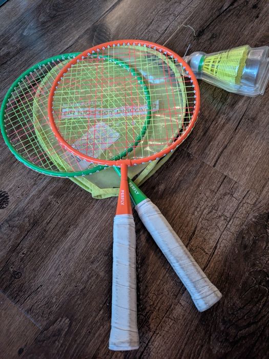 Set rachete badminton Discovery (Decathlon) pentru copii