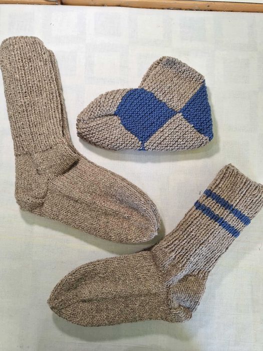 мъжки вълнени чорапи 42-43