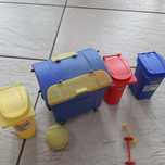 Mini-pubele și mini-container SULO - serie limitată, piese rare.