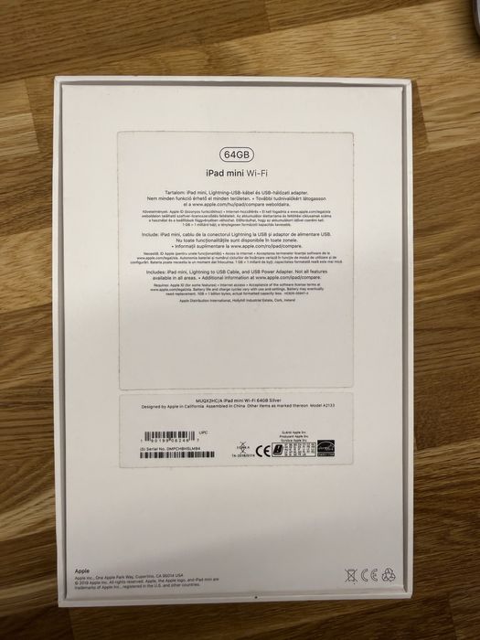 iPad mini 5 (64GB) – Отлично състояние, iPadOS 18!