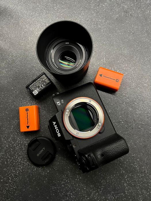 Sony alpha 7II + obiectiv Sony 50mm f1.8