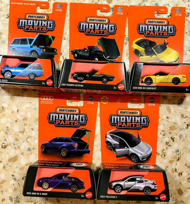 Matchbox Moving Parts