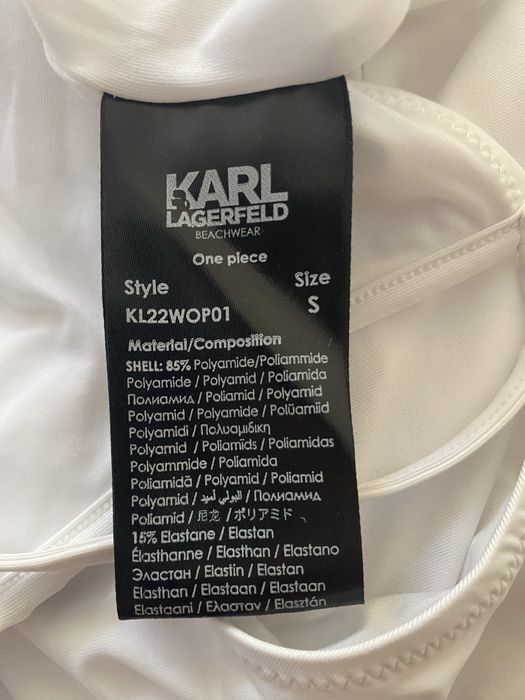 Цял дамски бански KARL LAGERFELD