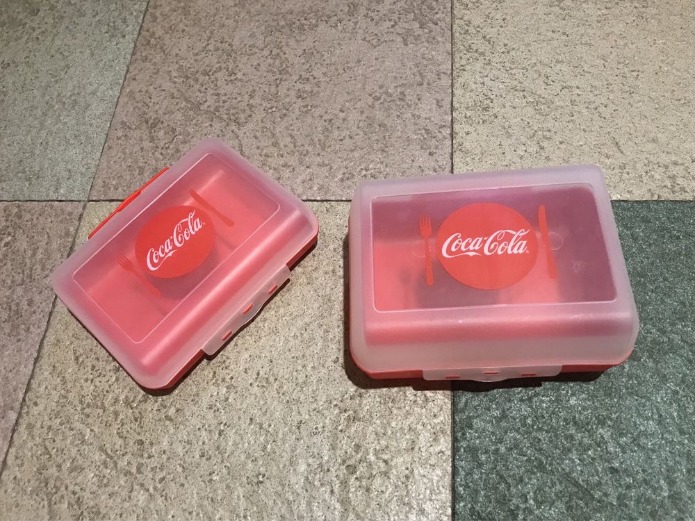 2бр. Кутии за храна Coca Cola…