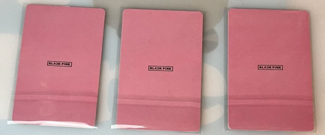Black pink lomo картички