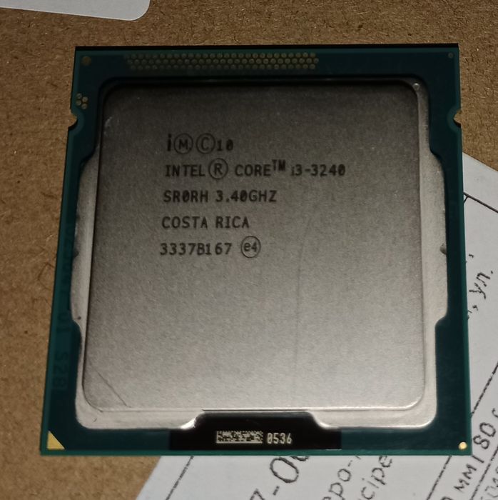 Intel Core i3-3240 | 3.4 GHz | LGA1155 | Полностью рабочий